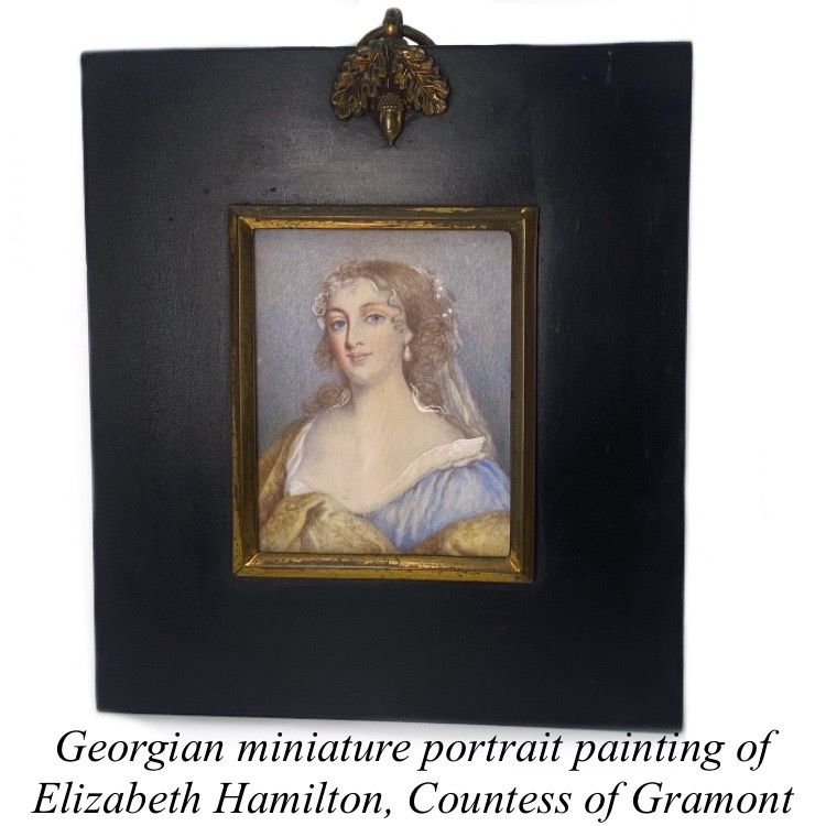 georgian miniature portrait 